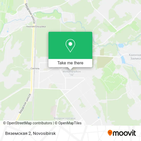 Вяземская 2 map