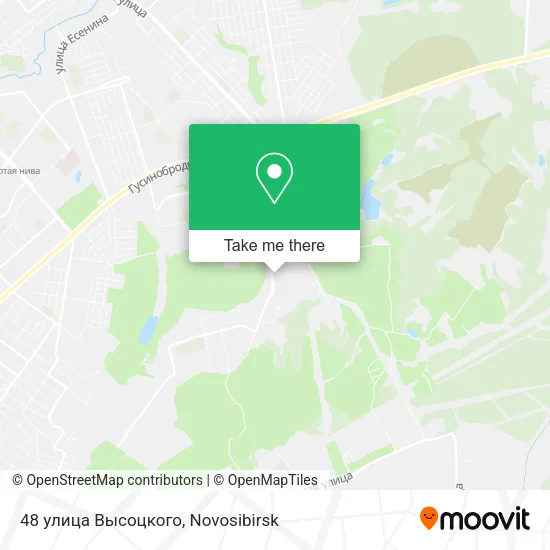 48 улица Высоцкого map
