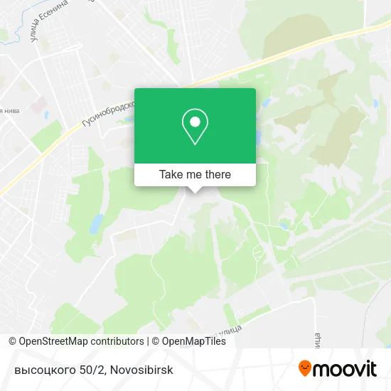 высоцкого 50/2 map