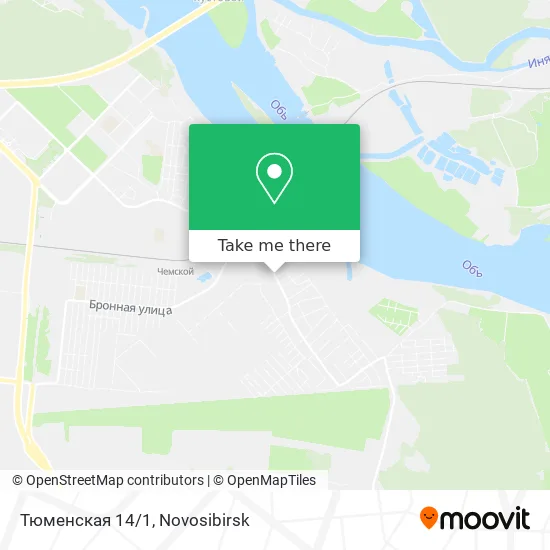 Тюменская 14/1 map