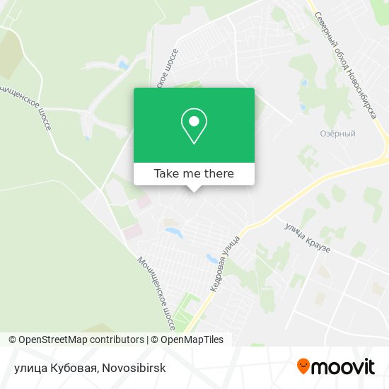улица Кубовая map