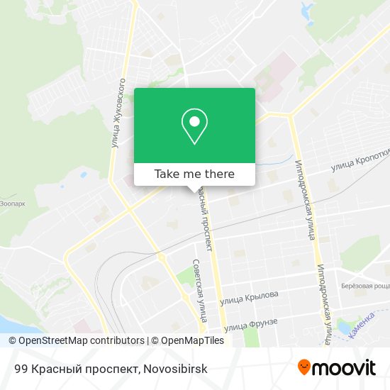 99 Красный проспект map