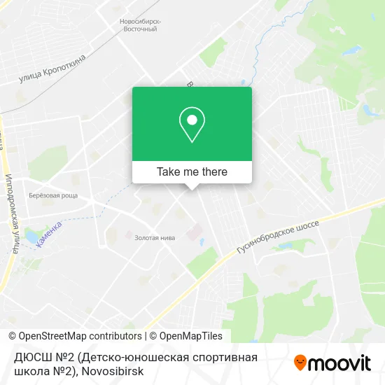 ДЮСШ №2 (Детско-юношеская спортивная школа №2) map