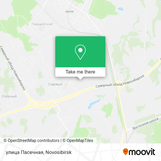 улица Пасечная map