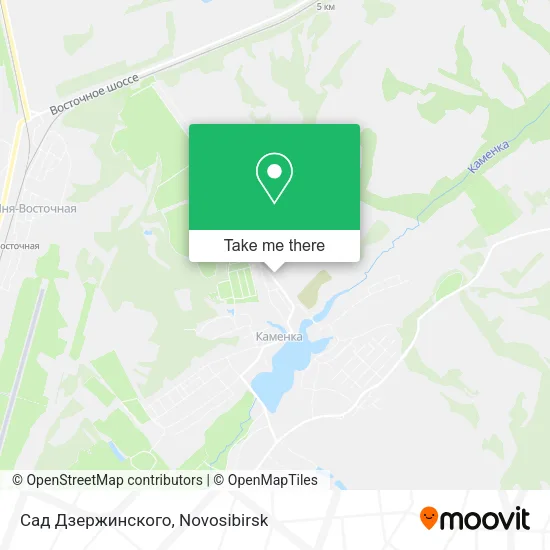 Сад Дзержинского map