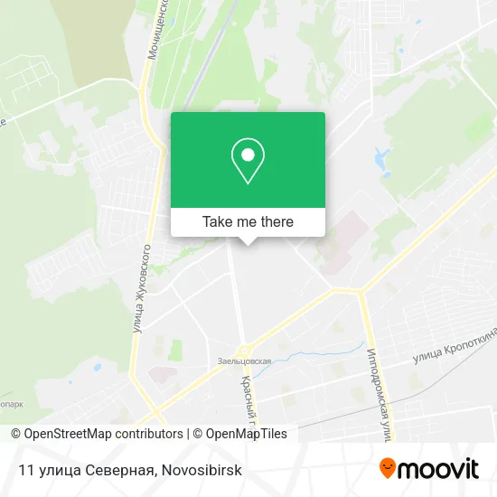 11 улица Северная map