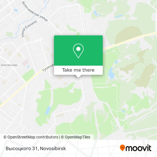 Высоцкого 31 map