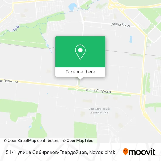 51 / 1 улица Сибиряков-Гвардейцев map