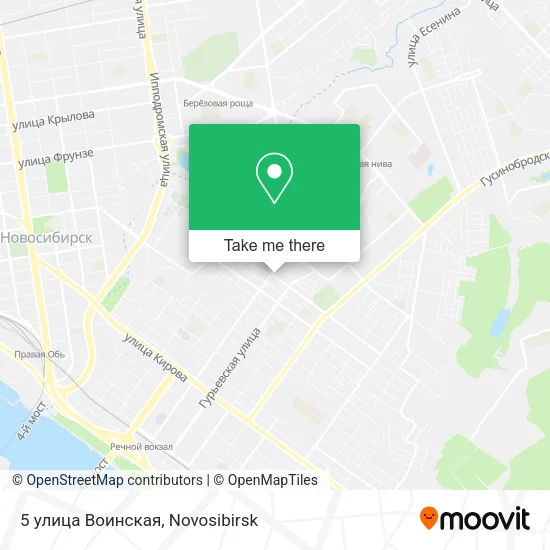5 улица Воинская map