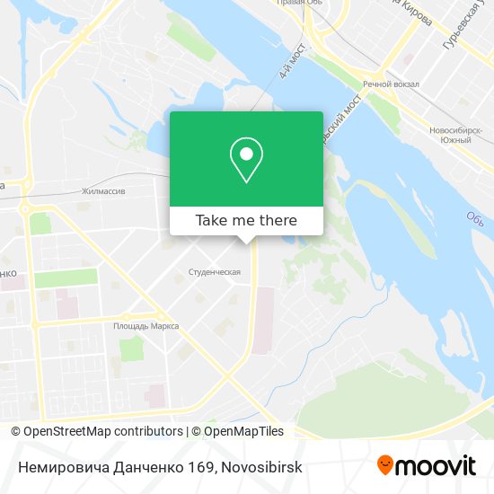 Немировича Данченко 169 map