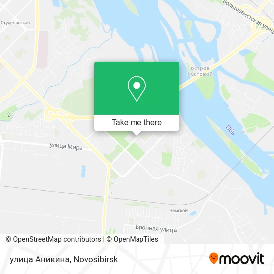 улица Аникина map