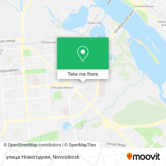улица Новогодняя map