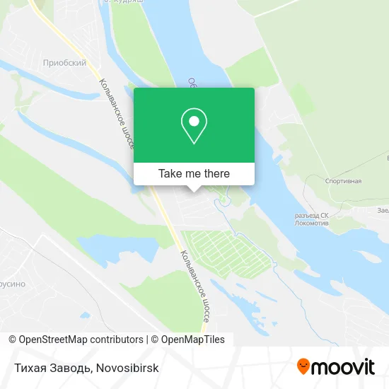 Тихая Заводь map