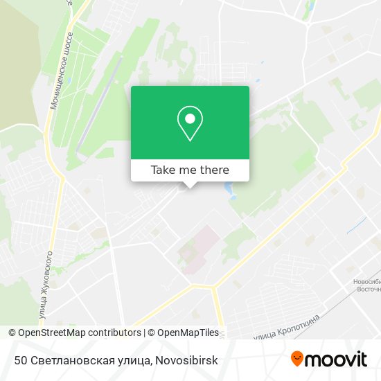 50 Светлановская улица map