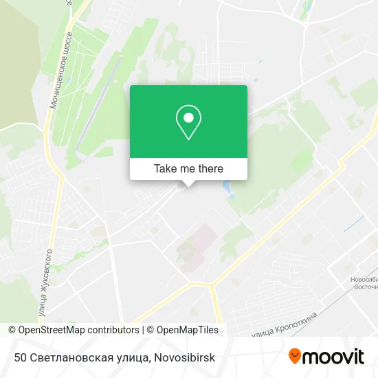 50 Светлановская улица map