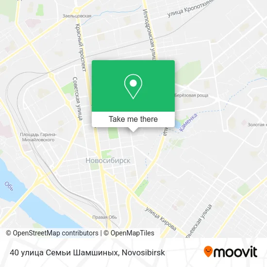 40 улица Семьи Шамшиных map
