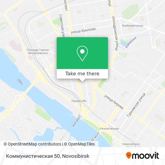Коммунистическая 50 map