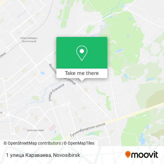 1 улица Караваева map