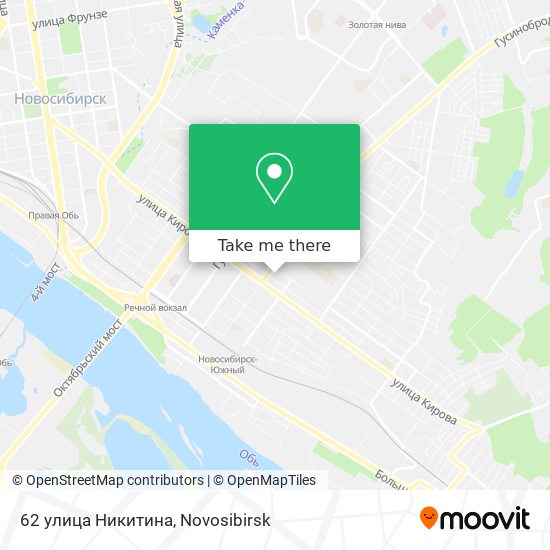 62 улица Никитина map