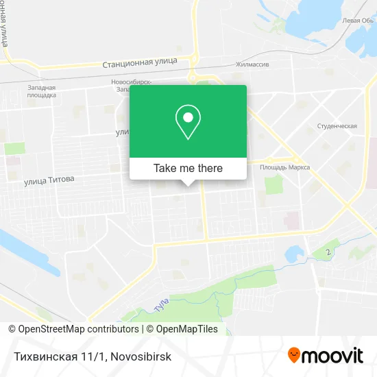 Тихвинская 11/1 map