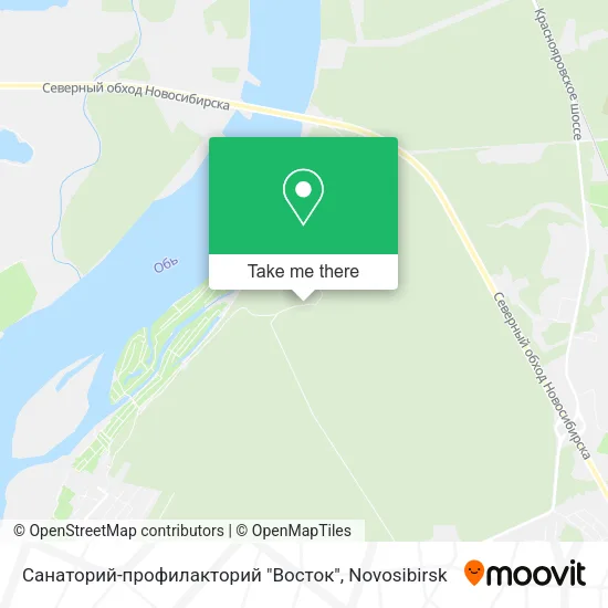 Санаторий-профилакторий "Восток" map