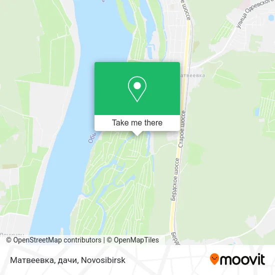 Матвеевка, дачи map