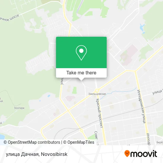 улица Дачная map