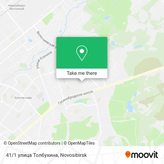 41/1 улица Толбухина map