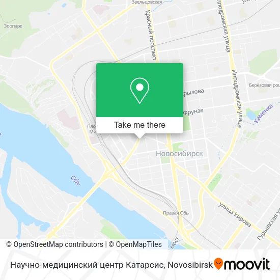 Научно-медицинский центр Катарсис map