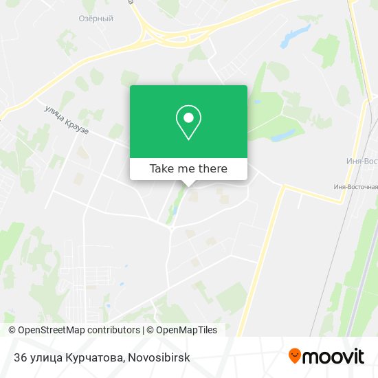 36 улица Курчатова map