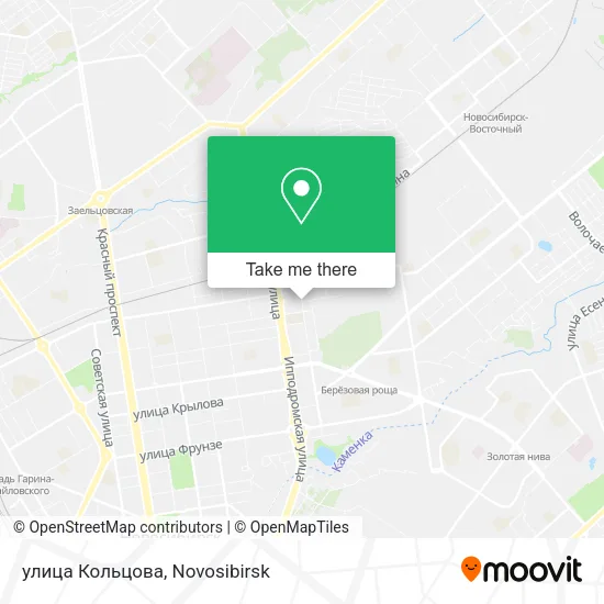 улица Кольцова map