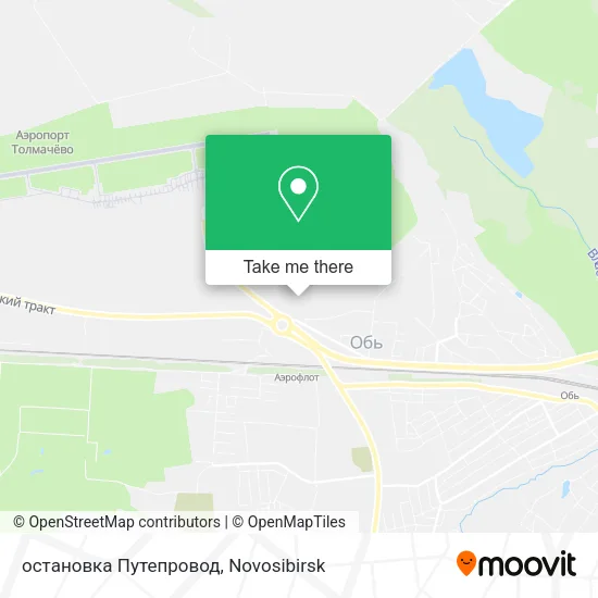 остановка Путепровод map