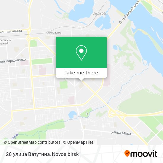 28 улица Ватутина map