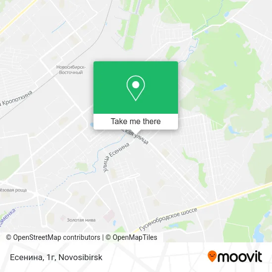 Есенина, 1г map