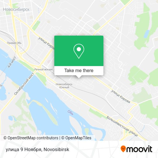 улица 9 Ноября map