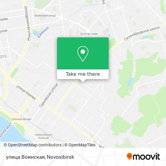 улица Воинская map