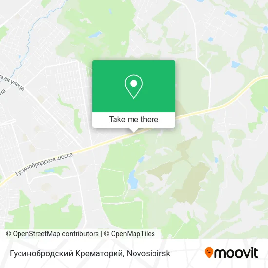Гусинобродский Крематорий map