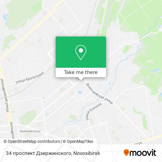 34 проспект Дзержинского map