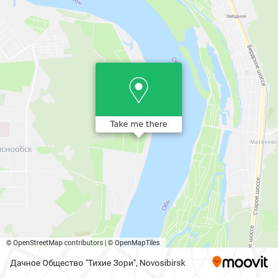 Дачное Общество "Тихие Зори" map