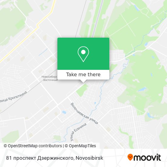 81 проспект Дзержинского map