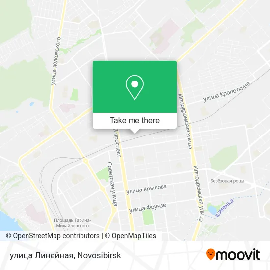 улица Линейная map