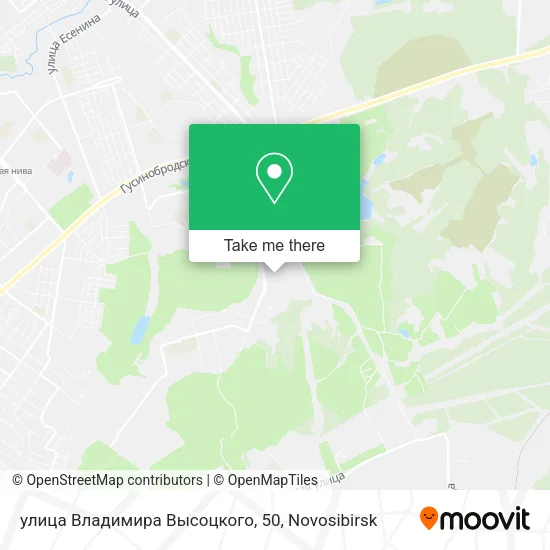 улица Владимира Высоцкого, 50 map