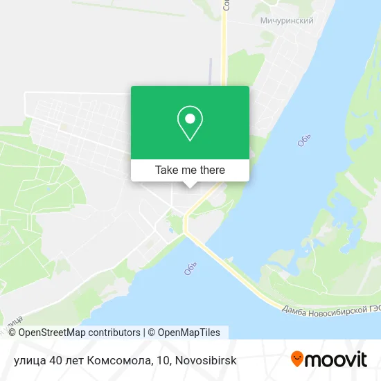 улица 40 лет Комсомола, 10 map