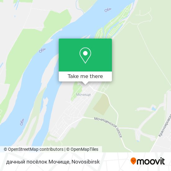 дачный посёлок Мочище map