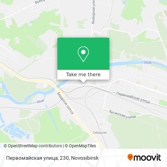 Первомайская улица, 230 map