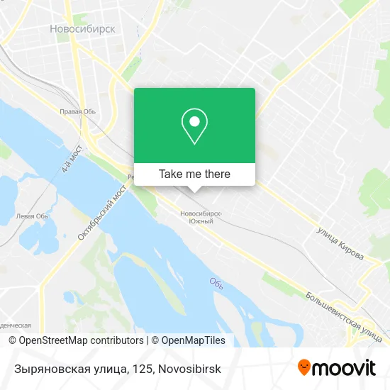 Зыряновская улица, 125 map