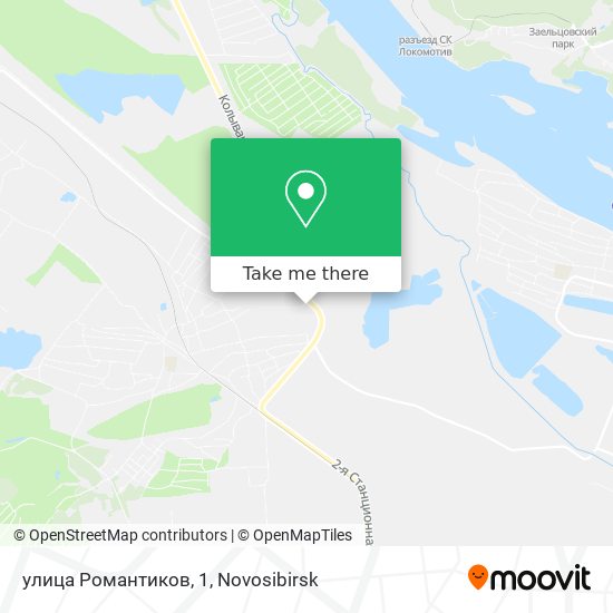 улица Романтиков, 1 map