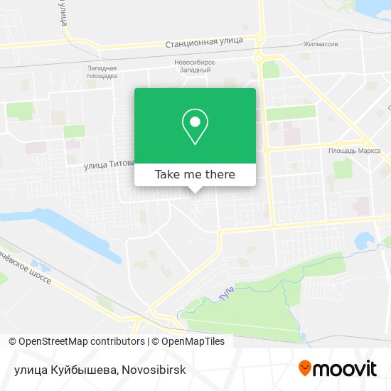 улица Куйбышева map