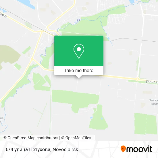 6/4 улица Петухова map