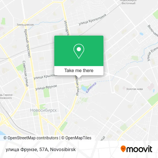 улица Фрунзе, 57А map